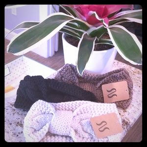 Cute knit bow headbands!